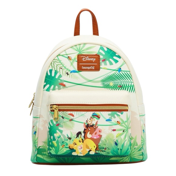 Loungefly Handbags - NEW Loungefly Disney The Lion King Jungle Scene Movie Mini Backpack